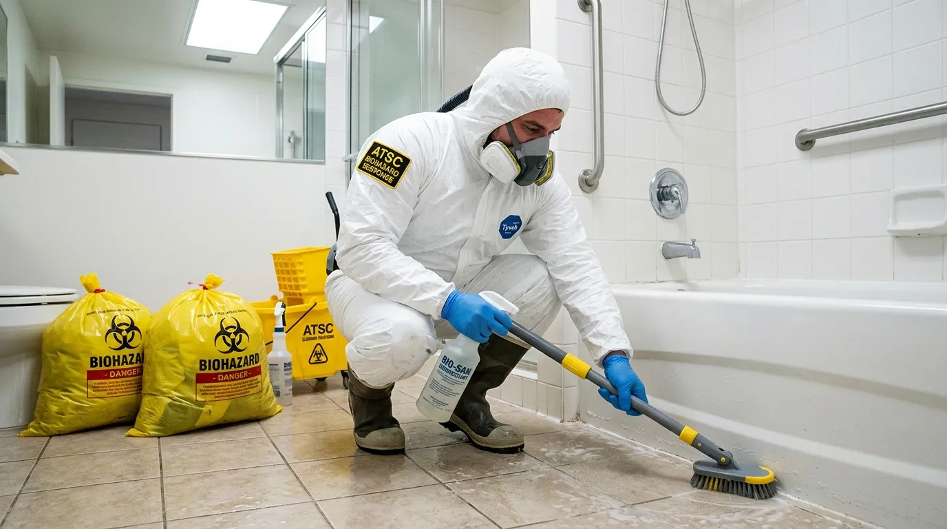 Decontamination equipment deployed for Blood Cleanup in Alondra Park